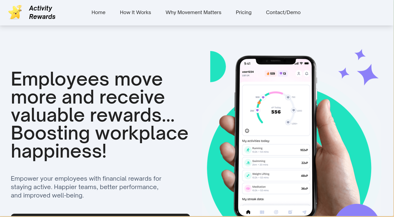 Activity Reward